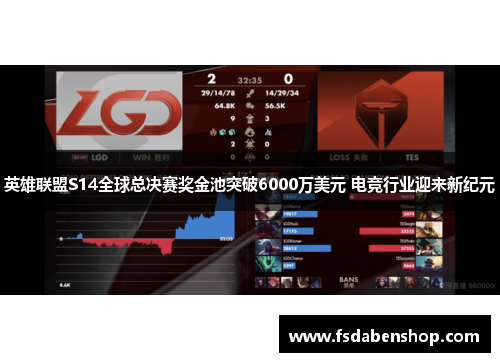 英雄联盟S14全球总决赛奖金池突破6000万美元 电竞行业迎来新纪元